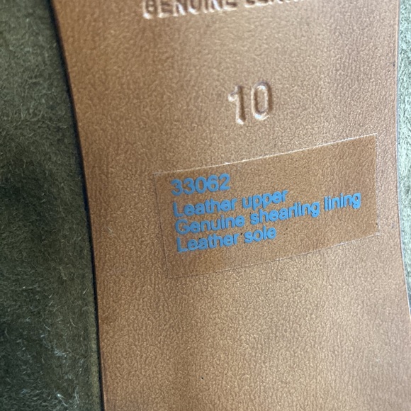 J. Crew collection genuine leather heels with genuine shearling lining size 10 - Picture 8 of 10